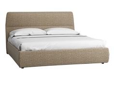 Кровать сканди 1.6 жемчужно-белый (r-home) бежевый 176x119x230 см.