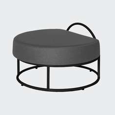Пуф bauhaus by varya schuka (woodi) черный 73.0x63.0x35.0 см.
