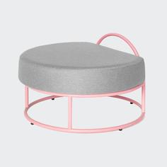 Пуф bauhaus by varya schuka (woodi) розовый 73x63x35 см.
