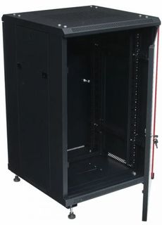 Шкаф напольный 19&quot;, 18U W&amp;T B186060BWTWOF W&T