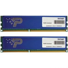 Модуль памяти DDR3 8GB (2*4GB) Patriot Memory PSD38G1333KH PC3-10600 1333Mhz CL9 1.5V retail Патриот