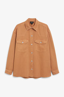 Джинсовая рубашка Monki