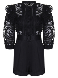 Комбинезон с кружевом Self Portrait