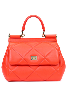 Сумка кожаная Sicily Small Dolce & Gabbana