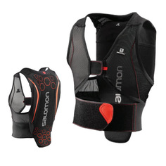 Защита спины Salomon 17-18 Flexcell Junior Black/Red-XL