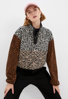 Олимпийка Vans WILD PATCHWORK MOCK NECK FLEECE