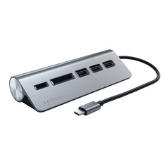 USB-разветвитель Satechi Type-C USB Hub (ST-TCHCRM) Space Gray