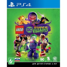 LEGO DC Super-Villains PS4, русские субтитры Sony