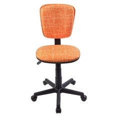 Компьютерное кресло Бюрократ CH-204NX оранжевый жираф