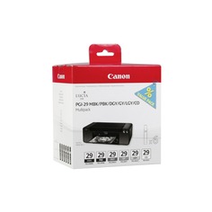 Картридж Canon PGI-29 MBK/PBK/DGY/GY/LGY/CO 4868B018