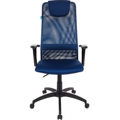 Компьютерное кресло Бюрократ KB-8/DB/TW-10N синий TW-05N TW-10N сетка