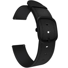 Ремешок для умных часов Lyambda Minkar 22 мм, черный (DSP-03-22)