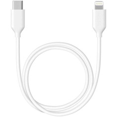 Кабель Deppa USB-C-Lightning, 1.2 м, белый