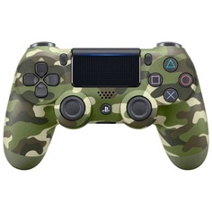 Геймпад Sony Dualshock 4, v2 (CUH-ZCT2E) green camouflage