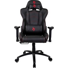 Компьютерное кресло Arozzi Inizio Black PU Red logo