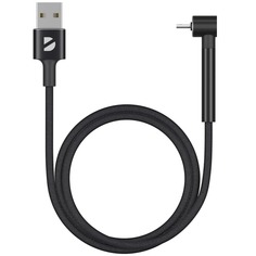 Кабель Deppa Stand USB-A-micro USB, 1 м, чёрный