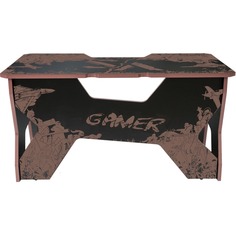 Компьютерный стол Generic Comfort Gamer2/VS/NC чёрно-коричневый