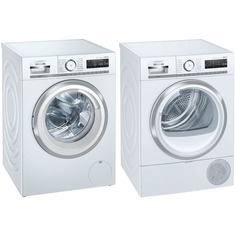 Комплект стиральной и сушильной машины Siemens WM14G0H1OE + WT47XKH1OE