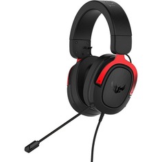 Компьютерная гарнитура ASUS TUF Gaming H3, чёрно-красный (90YH02AR-B1UA00)
