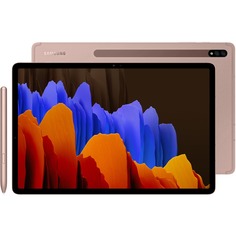 Планшет Samsung Galaxy Tab S7+ 12.4 Wi-Fi 128 ГБ бронза (SM-T970NZNASER)