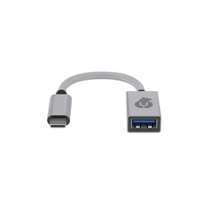 USB-разветвитель uBear USB-C hub Link HB02SL01-AC, серебристый