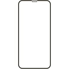 Защитное стекло VLP для Apple iPhone 12 Pro Max, чёрная рамка
