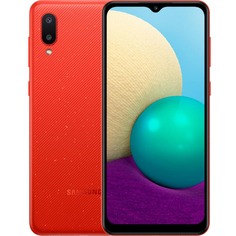 Смартфон Samsung Galaxy A02 32 ГБ красный