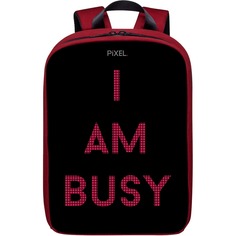 Рюкзак PIXEL PLUS с LED дисплеем, Red Line