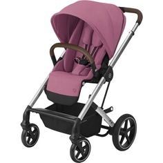 Детская коляска Cybex Balios S Lux BLK Magnolia Pink с дождевиком
