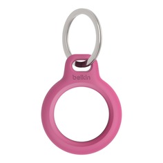 Брелок-подвеска с кольцом Belkin для AirTag, розовый