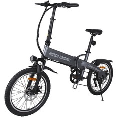 Электровелосипед Hiper Engine HE-BF204 тёмно-серый