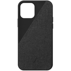 Чехол для смартфона Native Union Clic Canvas Magnetic для iPhone 12/12 Pro, чёрный