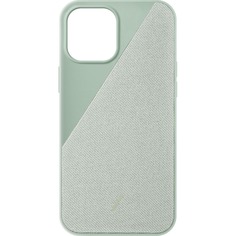 Чехол для смартфона Native Union Clic Canvas Magnetic для iPhone 12 Pro Max, зелёный