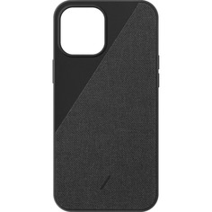 Чехол для смартфона Native Union Clic Canvas Magnetic для iPhone 12 Pro Max, чёрный