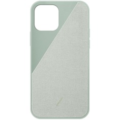 Чехол для смартфона Native Union Clic Canvas Magnetic для iPhone 12/12 Pro, зелёный