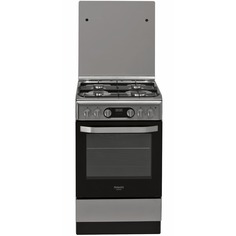 Комбинированная плита Hotpoint-Ariston HS5G5CHX/R