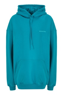 Голубое худи Balenciaga