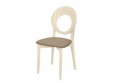 Стул Leset Хьюстон Капучино лак, обивка экокожа 514 Bravo