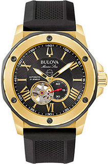 Японские наручные мужские часы Bulova 98A272. Коллекция Marine Star
