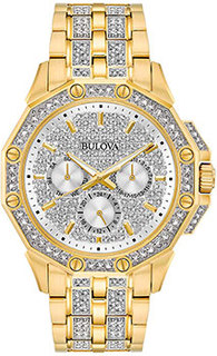 Японские наручные мужские часы Bulova 98C126. Коллекция Octava