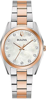 Японские наручные женские часы Bulova 98P207. Коллекция Surveyor