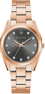 Японские наручные женские часы Bulova 97P156. Коллекция Surveyor