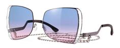 Солнцезащитные очки Ic Berlin IB Vip Shine-Aubergine-Crystal-Clear Black Blueberry Gradient Step