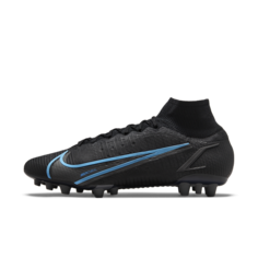 Футбольные бутсы для игры на искусственном газоне Nike Mercurial Superfly 8 Elite AG - Черный