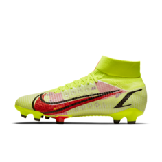 Футбольные бутсы для игры на твердом грунте Nike Mercurial Superfly 8 Pro FG - Желтый