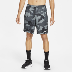 Мужские шорты для тренинга с камуфляжным принтом Nike Dri-FIT - Серый