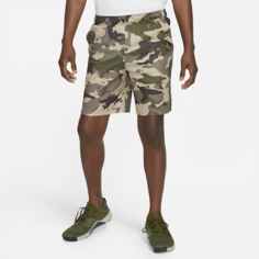 Мужские шорты для тренинга с камуфляжным принтом Nike Dri-FIT - Коричневый
