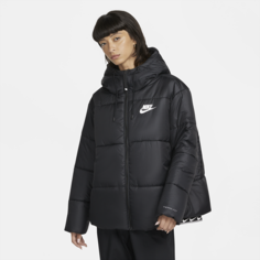 Женская куртка Nike Sportswear Therma-FIT Repel (большие размеры) - Черный