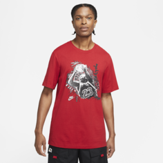 Мужская футболка с графикой Jordan Vintage - Красный Nike