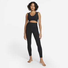 Женский комбинезон из ткани Infinalon Nike Yoga Luxe Dri-FIT - Черный